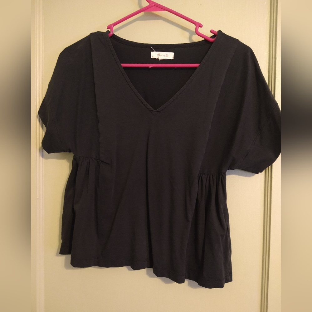 Madewell 100 percent cotton popover tee